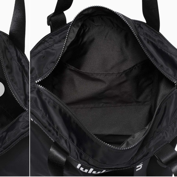 NWOT Lululemon The Rest is Written Black Tote - Picture 7 of 8